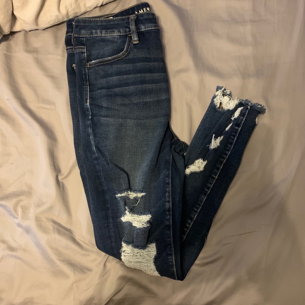 American Eagle Distressed Skinny Jeans